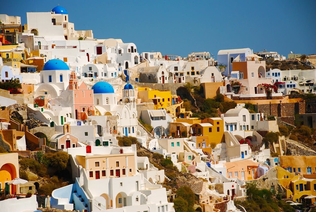santorini, greece, island